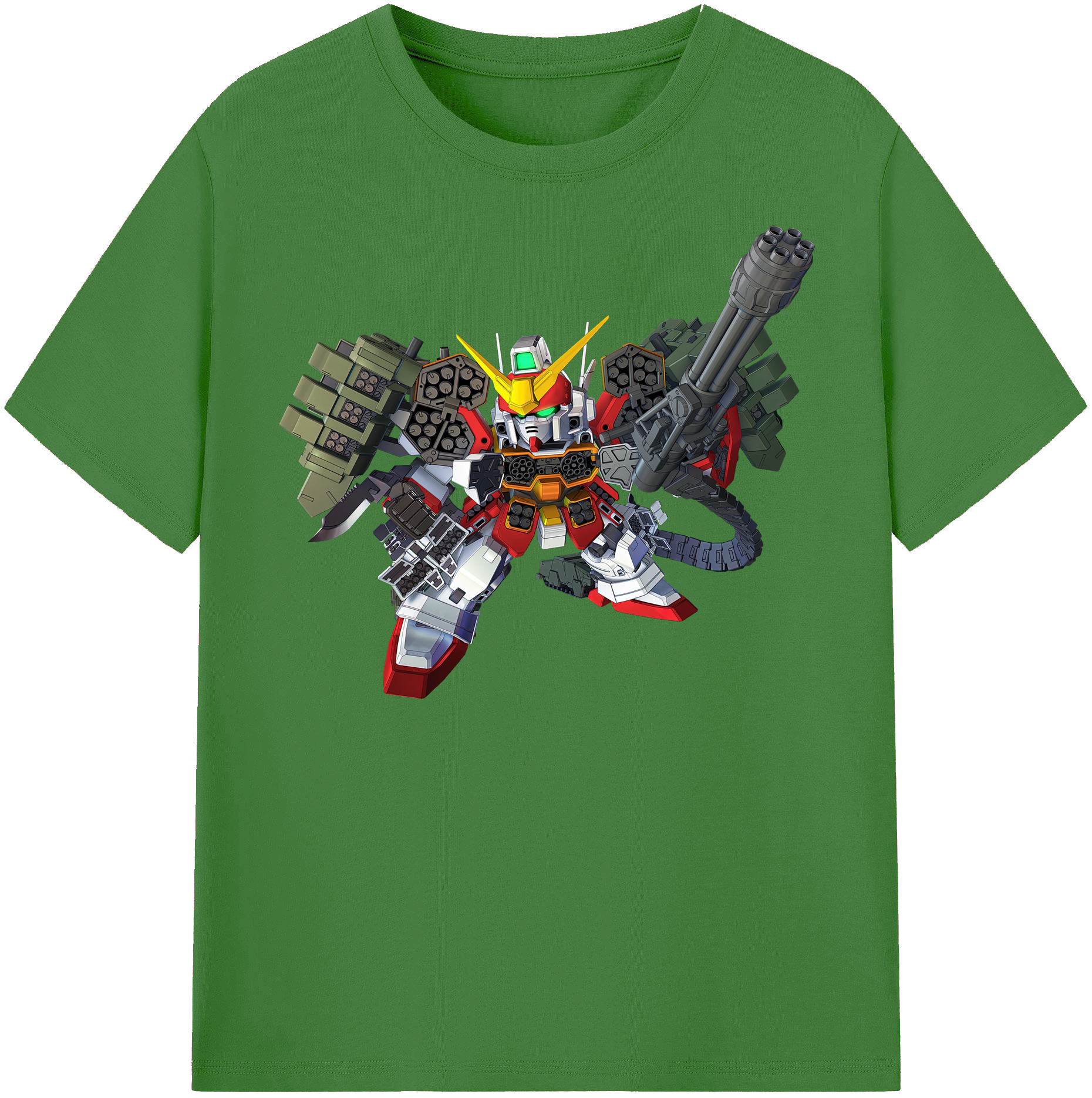 （画像用） 機動戦士ガンダム Mobile Suit Gundam レディースカジュアルプリントTシャツ（綿100％）